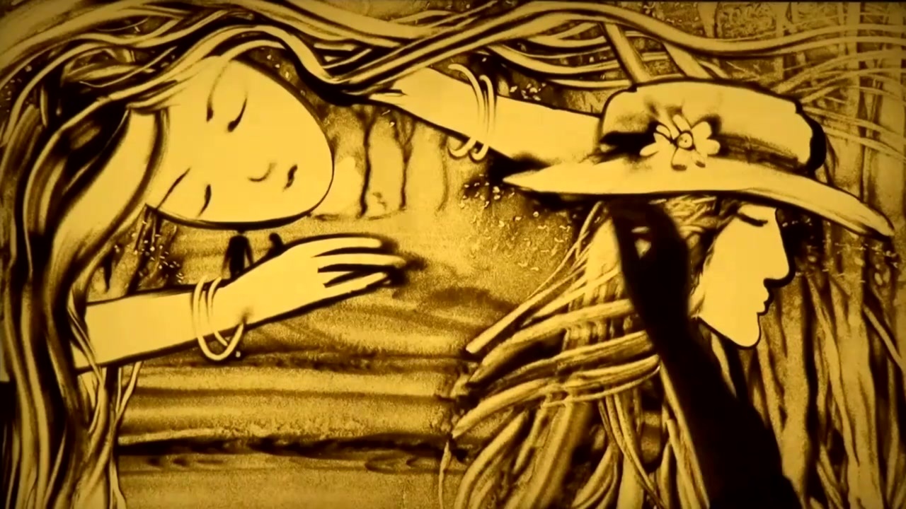 沙画《苏丽珂》