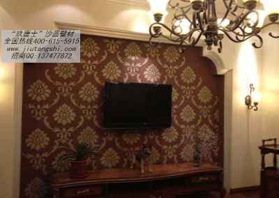 新型墙面装饰涂料衡水沙画壁材