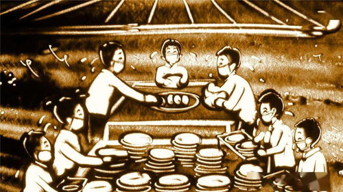 战 疫 篇 向奋战在防疫一线的你们致敬 沙画