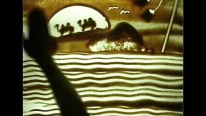 沙画艺术 流动的瞬间与永恒的美学