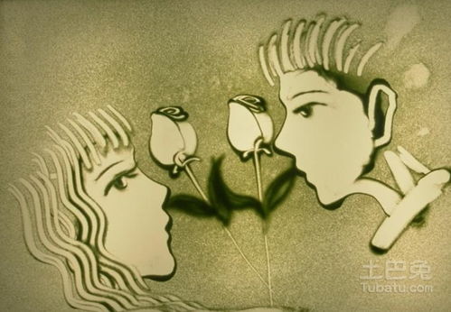 沙画欣赏与制作步骤