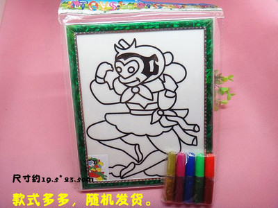 金粉沙画 激发儿童创造力的益智玩具